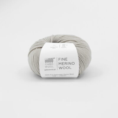 Włóczka Fine Merino wool migdałowy 3412